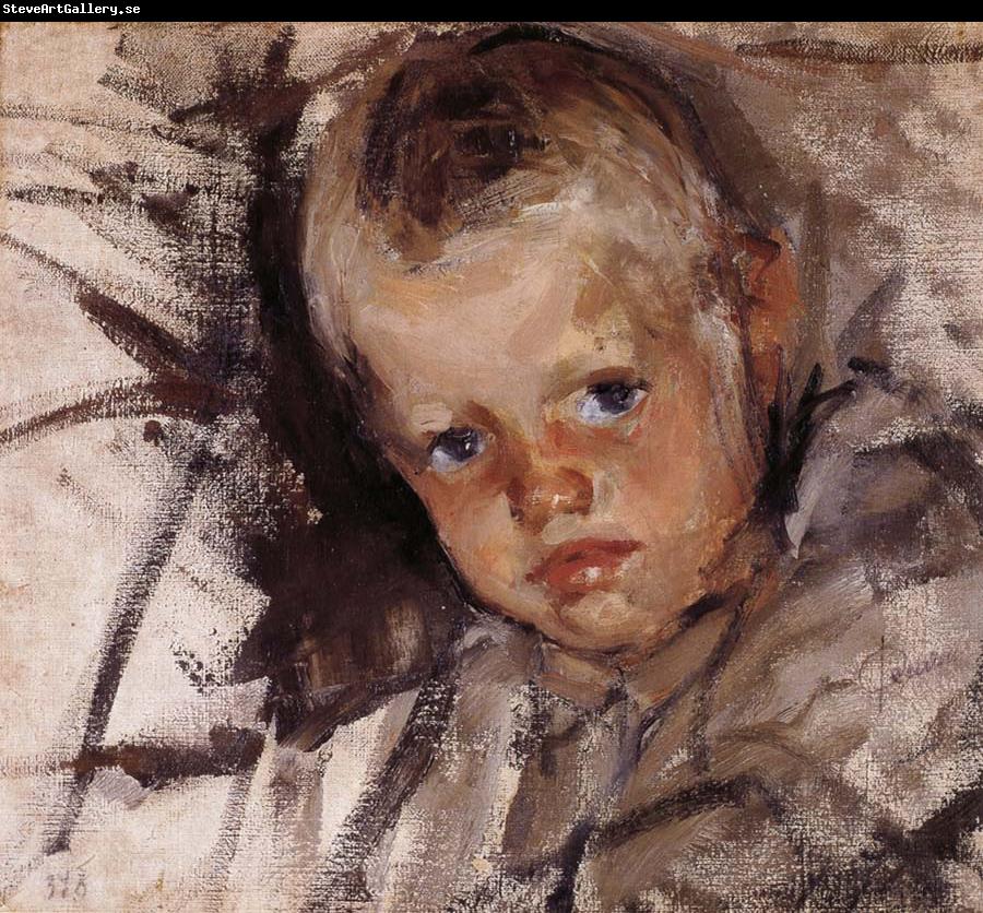 Nikolay Fechin Portrait of baby